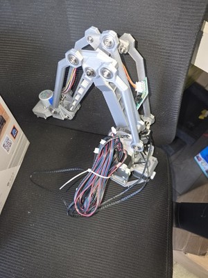3D Printed 4-Axis Robot Arm Assembled Mechanical Arm without Control System WA