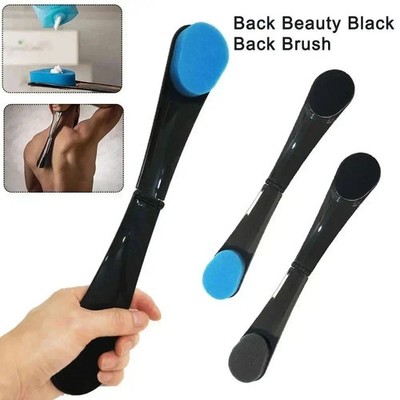 Sponge Back Lotion Applicator   Long Handle Cream Applicator Brush for Back..