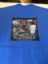 Neffy’s Kustom Tshirt Plasticholic Size 2X Lg.