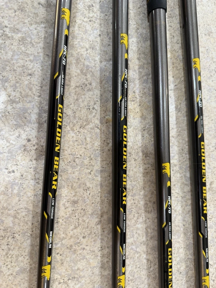 Golden Bear G-Power Driver wood Set 1, 3 5 and 4 hybrid RH, Grahpite Shafts - Image 3 of 4