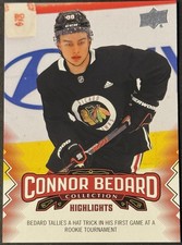 2023-24 Upper Deck Connor Bedard Collection #8 Connor Bedard