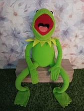 NANCO Vintage 2000 Kermit the Frog Posable Plush Jim Henson Muppets No Tags