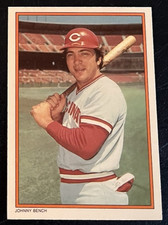 1985 Topps Circle K Johnny Bench #22 Cincinnati Reds NM/MT
