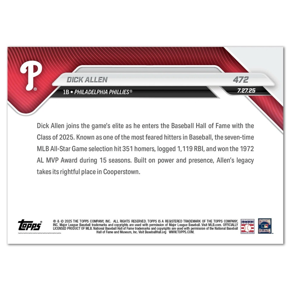 Philadelphia Phillies MLB Baseball Vintage Enorme 14.75  Team