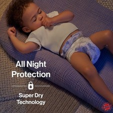 The Honest Company Clean Conscious Disposable Overnight Diapers Cozy Cloud Sta
