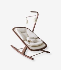 snuggle me organic infant rocker natural/walnut