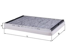 MAHLE Innenraumfilter LAK 75 Aktivkohlefilter für OPEL ZAFIRA ASTRA FAMILY T98