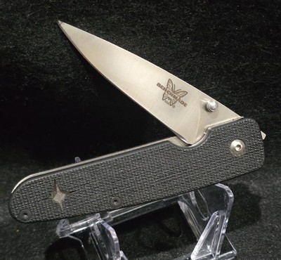 Benchmade 856 Mel Pardue - Pre Production Run #74 of 500 Knife ATS-34 Stk#6