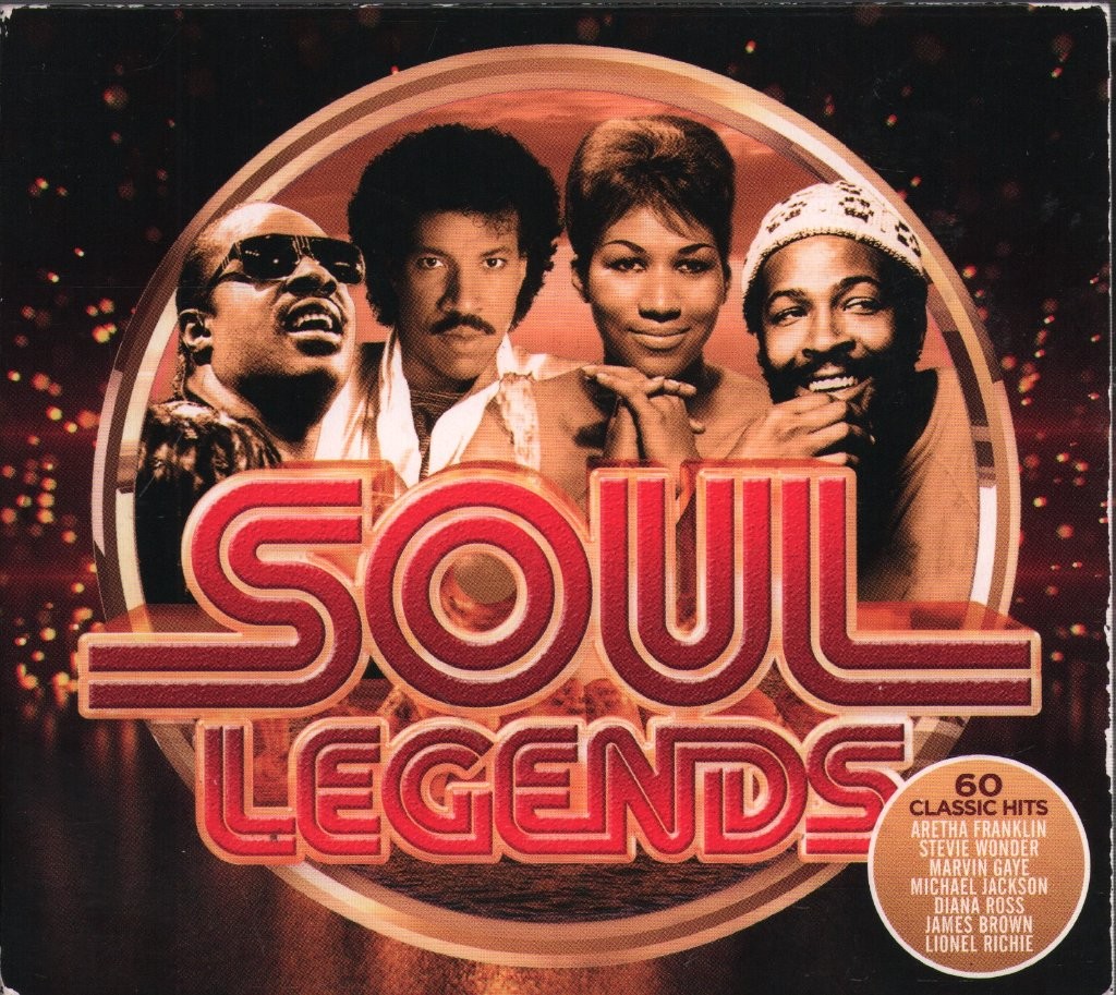 Various Artists Soul Legends CD set Europe Universal 2018 3CD set in digipak