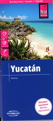 Reise Know-How Landkarte Yukatán / Yucatán (1:650.000) | GmbH | (Land-)Karte