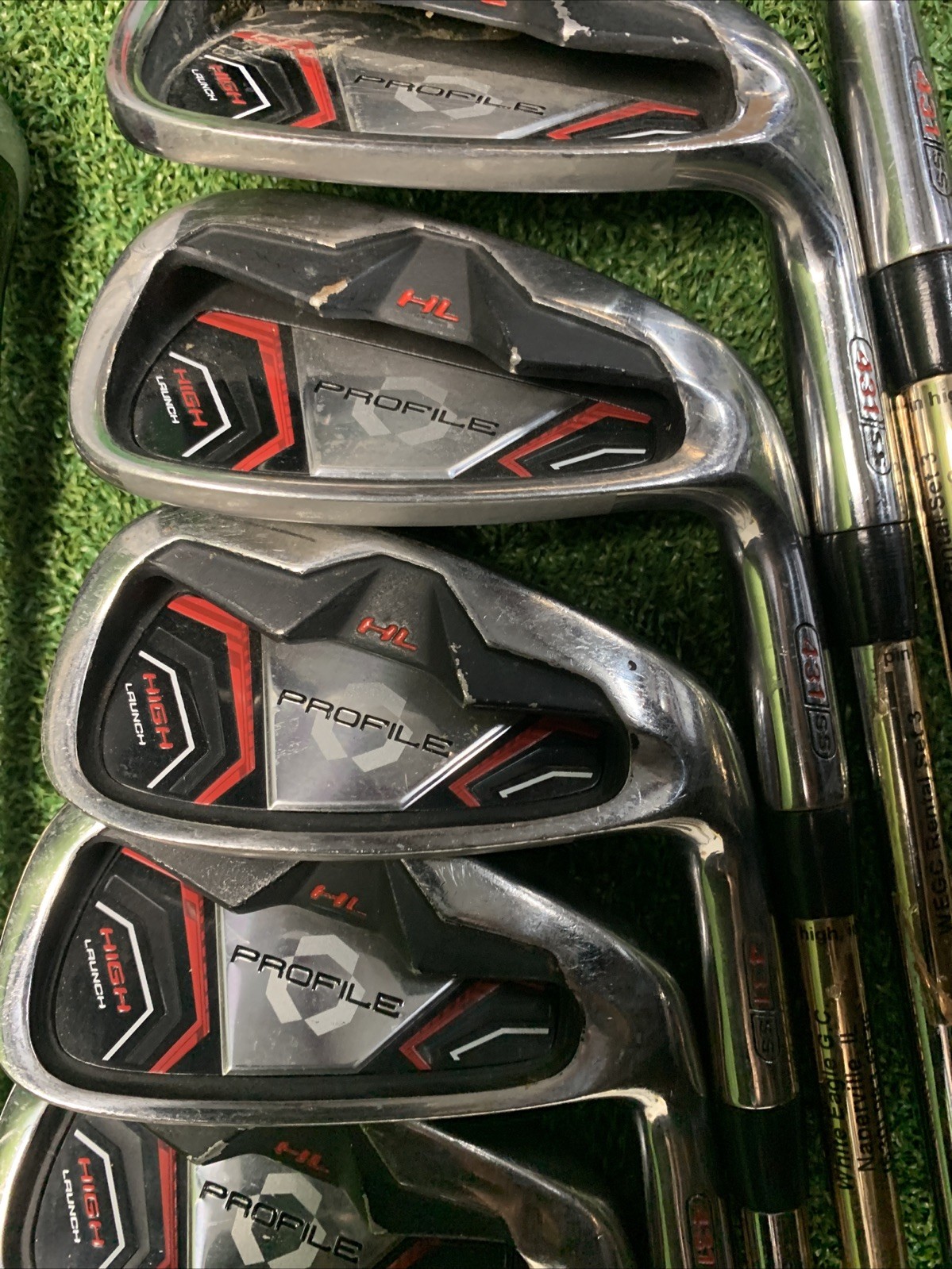 Wilson Profile HS 431 SS UniFlex Complet Iron Set Driver, 3w, 4h, 5-SW (10 pc.)