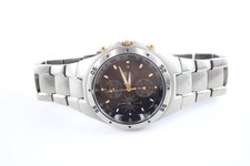 Seiko Titanium Chronograph Watch 7T92-0ED0 Quartz WORKING