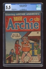 Archie #11 CGC 5.5 1944 0285703001