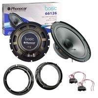 "Kit 2 Phonocar Bicono Lautsprecher Vorder-/Hinten FüR VW Golf IV Van 6,5\""