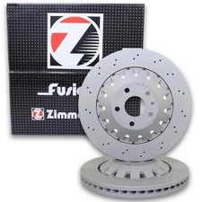 2x Zimmermann Bremsscheiben Formula Z Ø369mm Vorne passend für Audi A3 8VA RS3