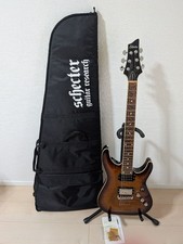 Guitarra eléctrica Schecter C-1 estándar exterior sin probar