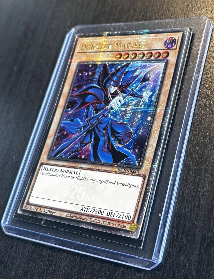 Yu-Gi-Oh! Dunkler Magier RA04 Quarter Century Secret Rare Near Mint 1st - Bild 2 von 4