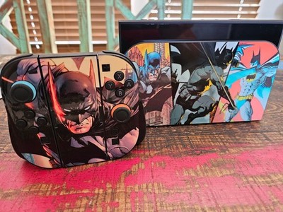 Skin Vinyl ''Dark Knight of Gotham'' For Nintendo Switch 1 Switch 2 Game Console