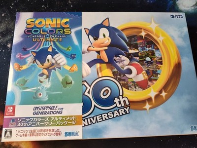 Japan Import Sonic Colors Ultimate 30th Anniversary Box Set Nintendo Switch Vers
