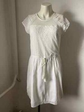 Edc Ivory Mini Dress Lace Cottage Size 36 Sk87