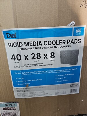 Dial 3438 Mastercool Filter 40 x 28 x 8 In.