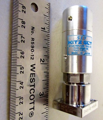 Kitz SCV O-Ring Manifold Mount High Purity Diaphram Valve TD4CS-GC 316LE Japan