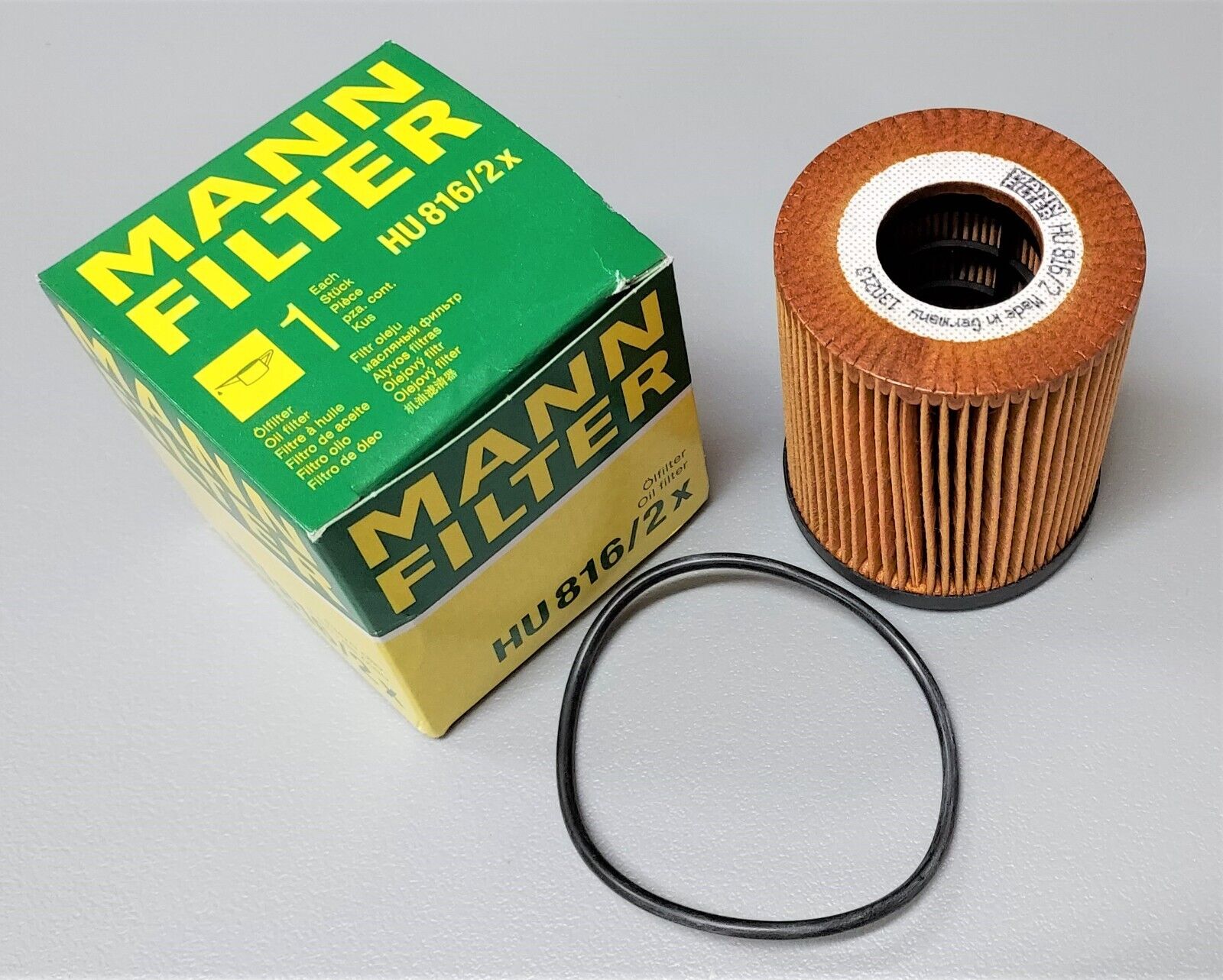 MANN HU 816/2X Engine Oil Filter MINI Cooper OEM 11427512446 /11427509208 - NEW