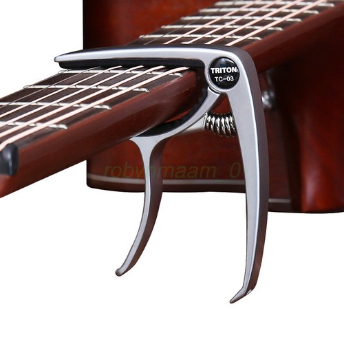 AU SALE Aluminium Guitar Capo for Electric Acoustic Guitar Trigger Quick Release - Picture 18 of 20