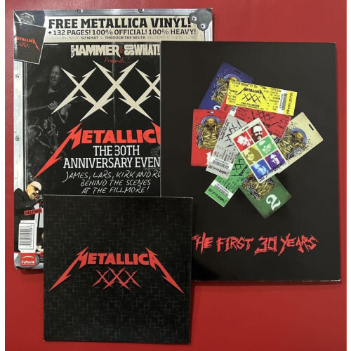 METALLICA The First 30 Years / Live EP + 130 page Color Booklet pchsed at Amoeba