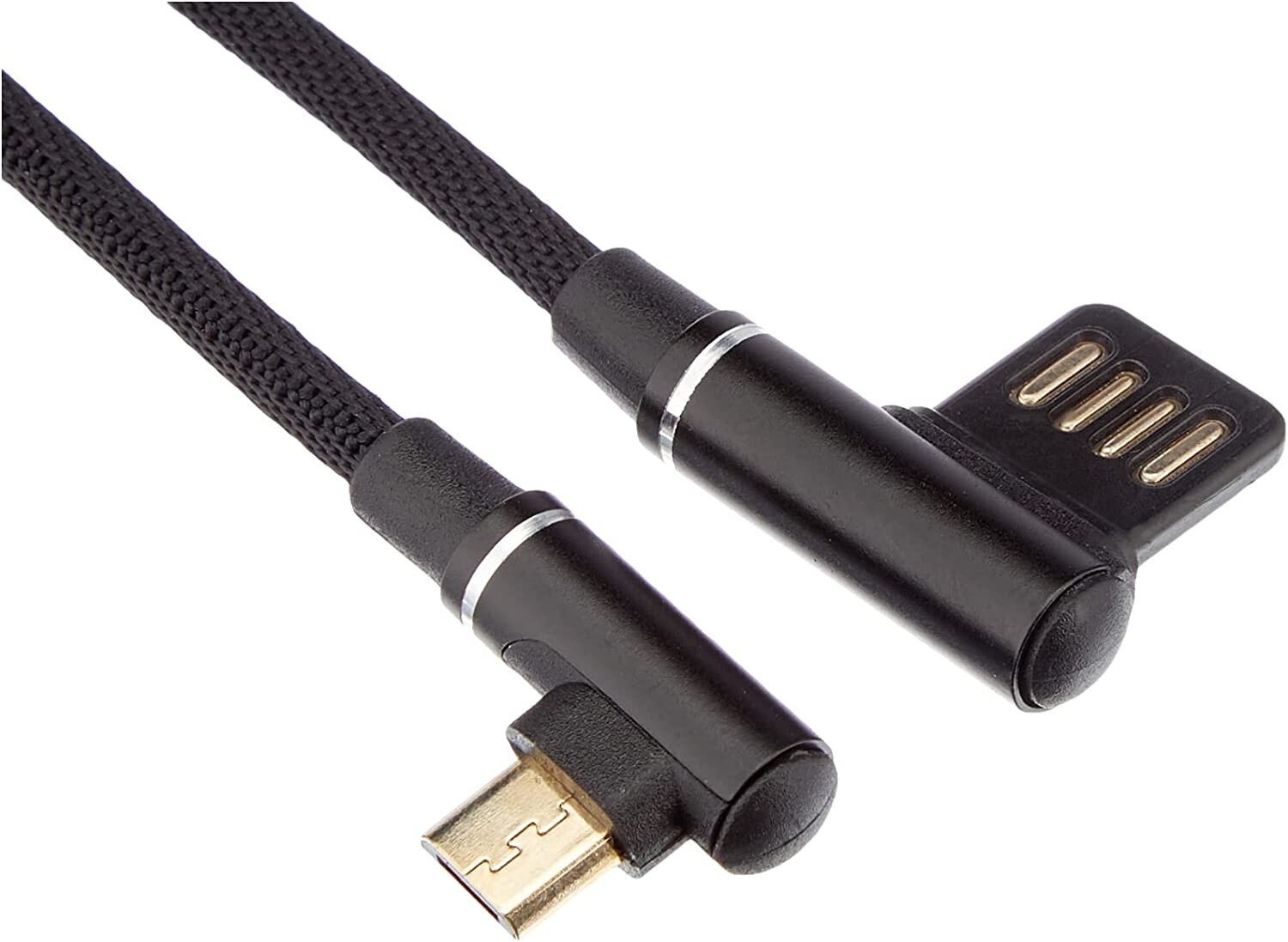 VALUE USB 2.0 Kabel, USB A ST - Micro USB B ST, weiß, 0,15 m - Bild 2