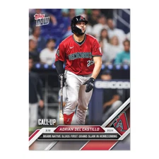 2024 MLB Topps NOW 569 ADRIAN DEL CASTILLO DIAMONDBACKS SLAM ROOKIE CALL