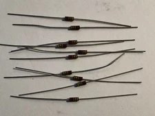 10pcs -Allen Bradley 27K 1/8W 5% Carbon Composition Resistor RCR05G273JS