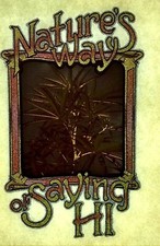 Vintage Natures Way Of Saying Hi Iron On Transfer Drugs Weed Marijuana Pot
