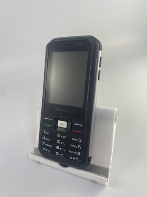 Mobiwire Ogima EE Netzwerk schwarz robustes Handy unvollständig 