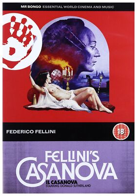 Casanova Fellini's Fellini's Casanova - (Mr Bongo Films) (1976) DVD NEW