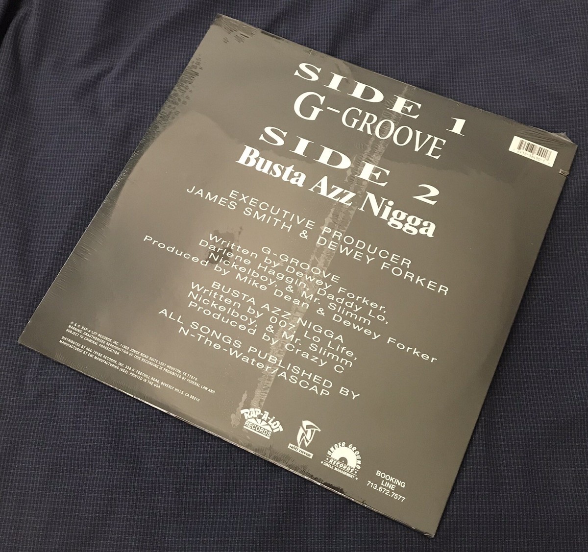 洋楽 G-RAP 5TH WARD JUVENILES 5TH WARD JUVENILEZ - G-GROOVE (5TH WARD BOYS)(Sealed) RAP-A