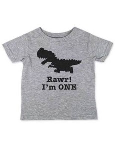dinosaur 1st birthday shirt
