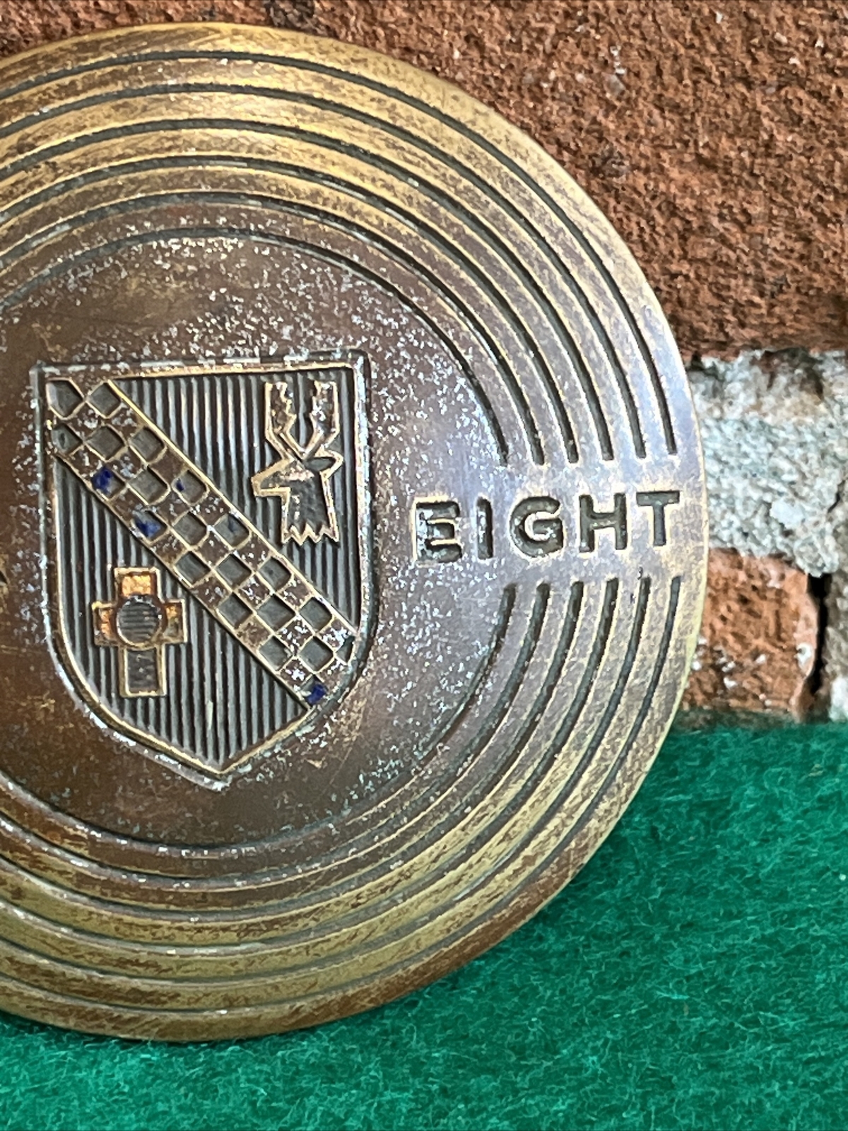 Original 1930’s Buick Eight Steering Wheel Horn Button Center Emblem 1938 23/8” eBay