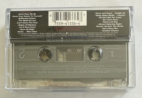 The Georgia Satellites "Let It Rock The Best of" Cassette Tape Ex / M Condition - Picture 3 of 7