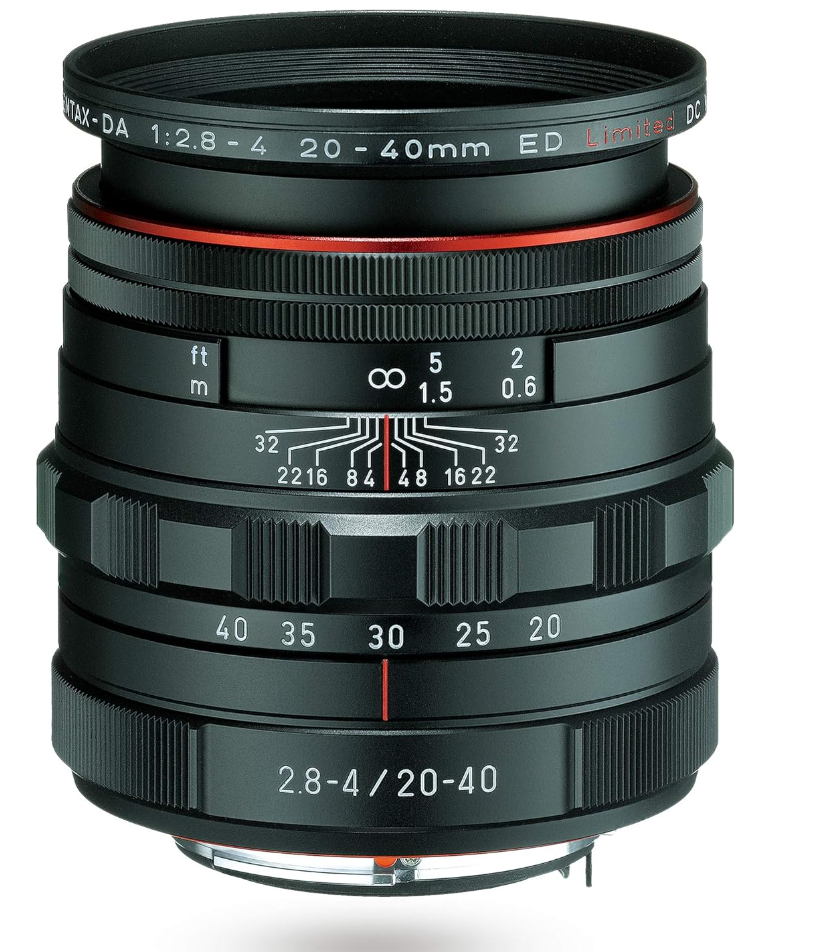 HD PENTAX-DA 20-40mm F2.8-4ED Limited DC WR Lens Black New in Box