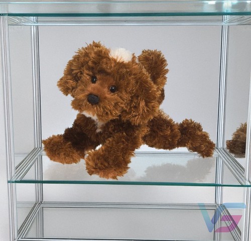 8” Chocolate Labradoodle Plush Dog – Stuffed Animal Toy – Soft & Cuddly Gift
