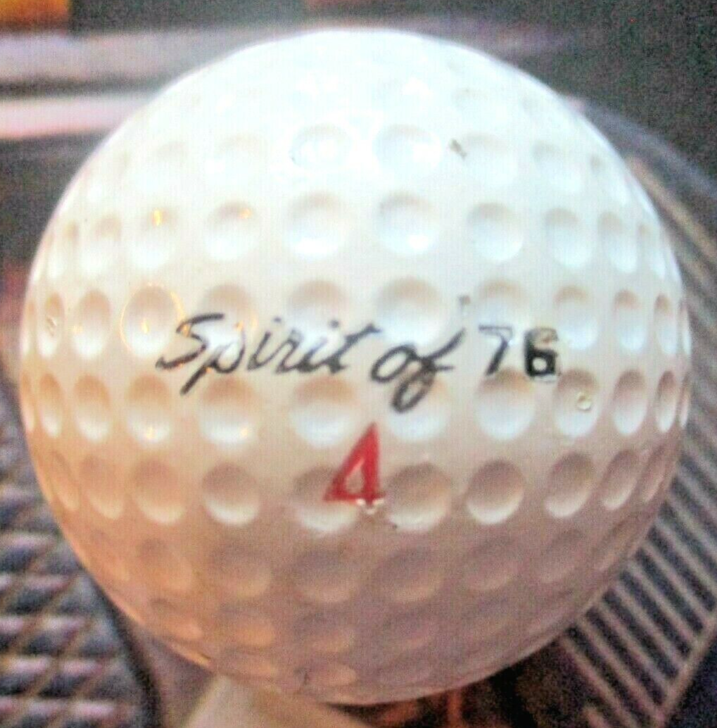vtg - SPIRIT of '76 Golf Ball - Spalding | eBay