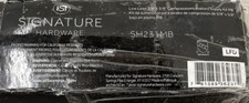 Signature Hardware 445929 Bathroom Supply Kit-Matte Black READ 