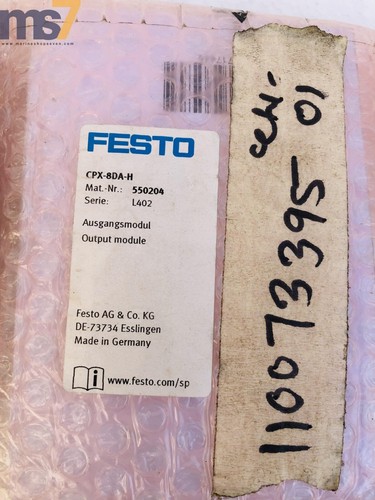 FESTO CPX-8DA-H OUTPUT MODULE -LOT OF 2 #NEW - Picture 9 of 11
