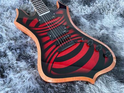 Wylde Audio Zakk Ransparent Red Electric Guitar Black Hardware Free Shipping