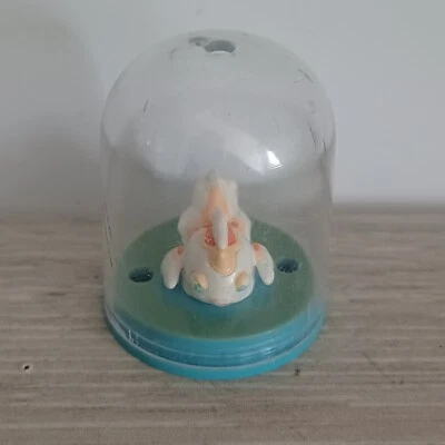 Figurine Nintendo Pokémon 2000 sous cloche - POISSIRÈNE - Socle bleu 4,5 cm - Photo 1/2