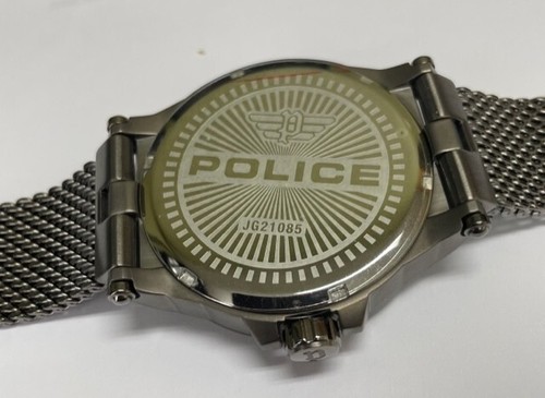 Police Vertex PEWJG2108502 Mens Quartz Watch STAINLESS STEEL BAND - Picture 3 of 5