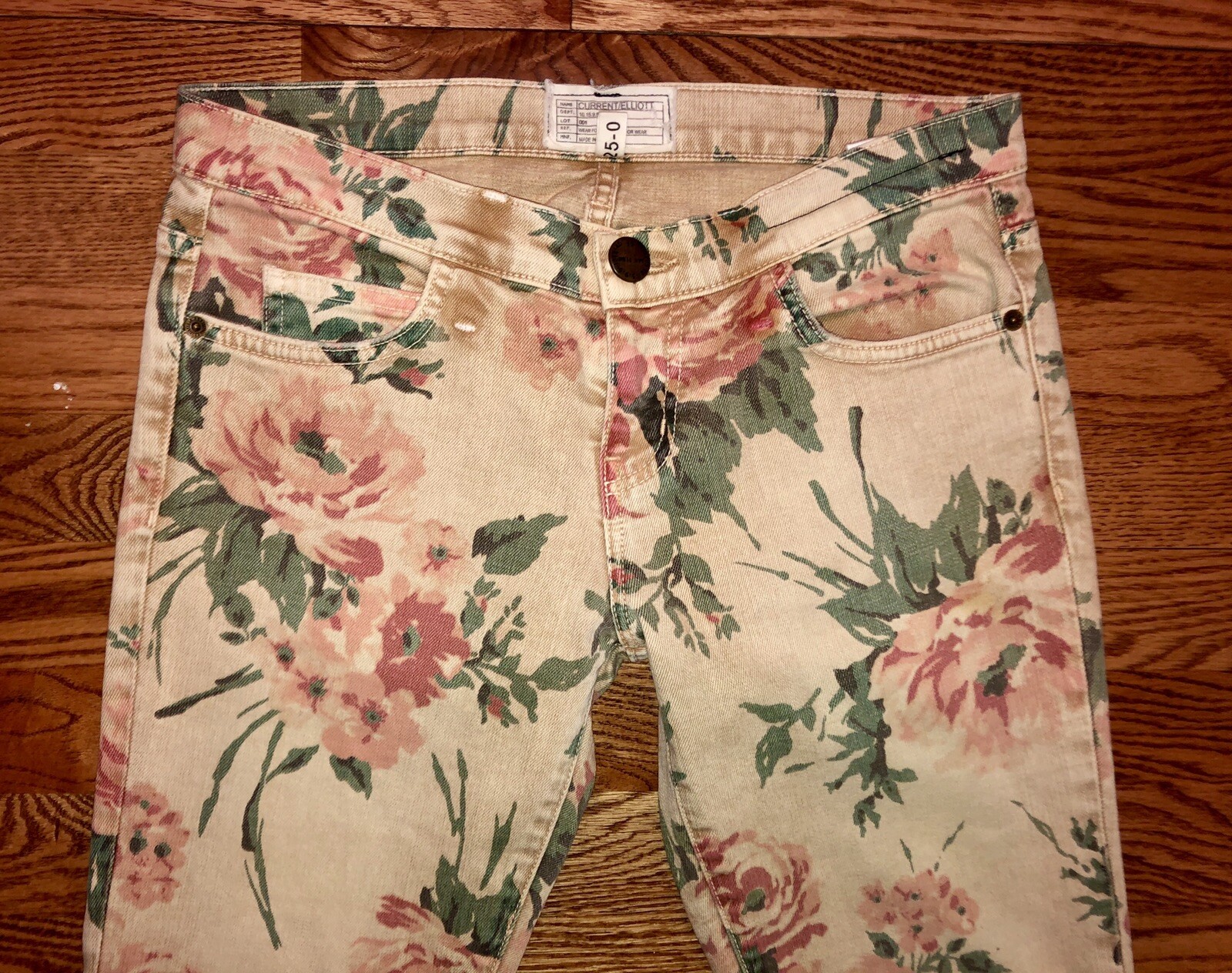 Current/Elliott Haystack Floral Print Stiletto Sk… - image 4