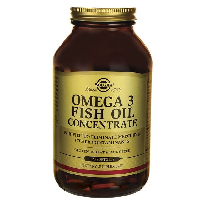 Solgar Omega 3 Fish Oil Concentrate 120 Sgels eBay
