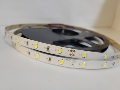 Single colored White LED Strip 1.2M Roll Input 24V DC Lot 0f 4